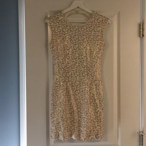 Sequinned cocktail dress